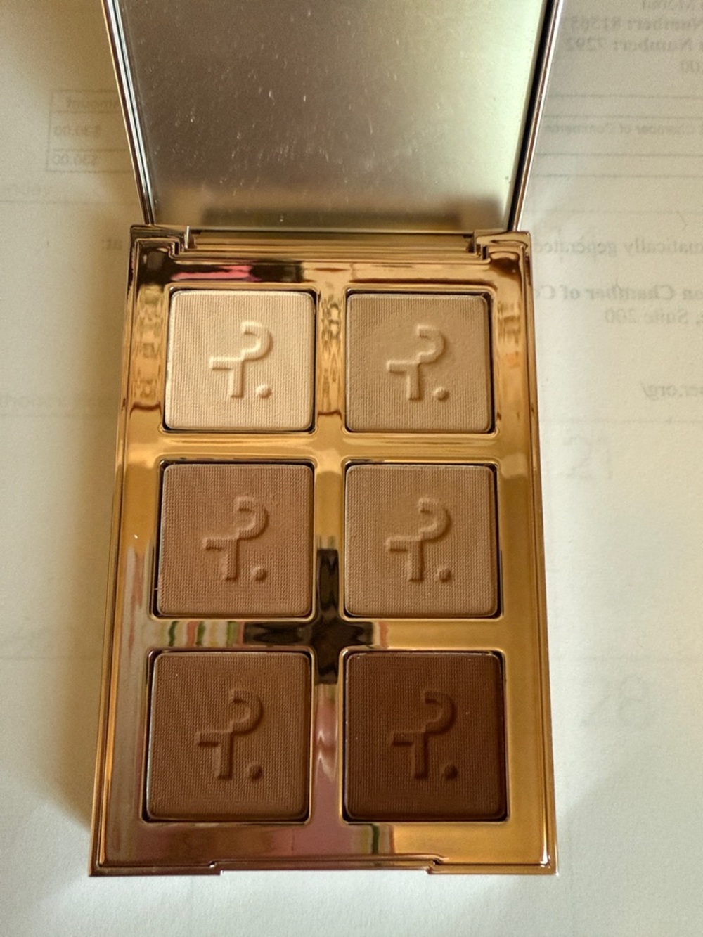Patrick Ta Major Dimension Essential Artistry Edit Eyeshadow Palette - Light